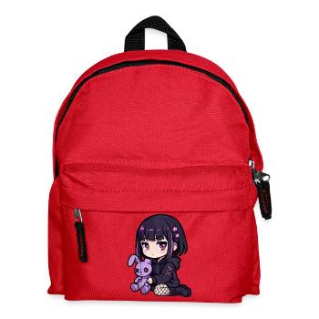 Goth Bunny Horror Rabbit Gothic Creepy Creepy - Kids' Backpack - red - Front
