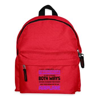 Quote For Fibromyalgia Awareness Month - Kids' Backpack - red - Front