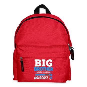 Big Brother Level Charge 2027 - Kids' Backpack - red - Front
