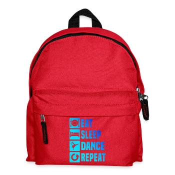 Idée cadeau pour un danseur hip-hop avec Breaking - Sac à dos Enfant - rouge - Devant