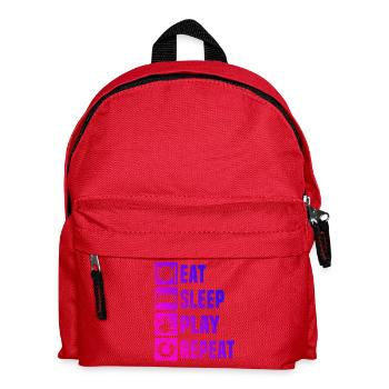 Drum Playing: Gift Idea for a Drum Fan - Kids' Backpack - red - Front