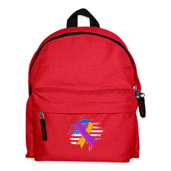Blasenkrebs Krebs Blase - Kinder Rucksack - Rot - Vorne