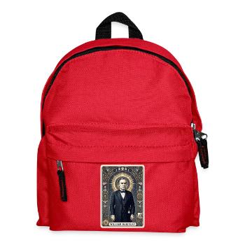 William McKinley Tarotkarte - Kinder Rucksack - Rot - Vorne