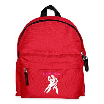 Tänzerin - Kinder Rucksack - Rot - Vorne
