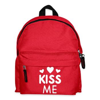 Kiss Me - Kids' Backpack - red - Front