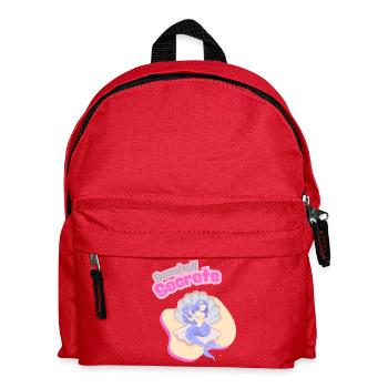 Geheimnis der Muschel - Kinder Rucksack - Rot - Vorne