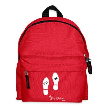 Tyl'in - the Back Outside tour Footsteps - Sac à dos Enfant - rouge - Devant