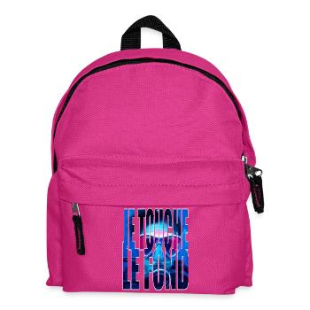 DEN TIEFPUNKT ERREICHT - Kinder Rucksack - Fuchsia - Vorne