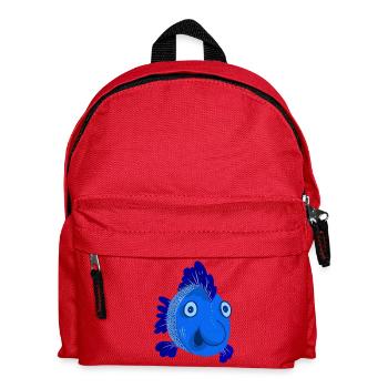 Blue Fish - Kids' Backpack - red - Front