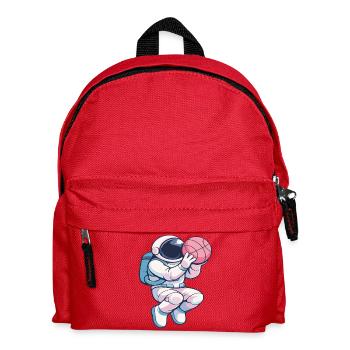 Astro Hoops: Lunar Dunk - Kids' Backpack - red - Front