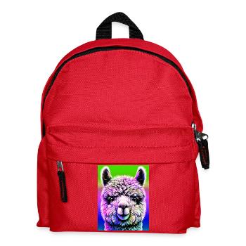 Alpaca - Kids' Backpack - red - Front