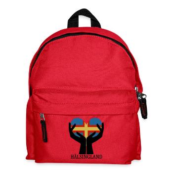 Heart HÄLSINGLAND - Kids' Backpack - red - Front