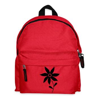 flower - Kinder Rucksack - Rot - Vorne