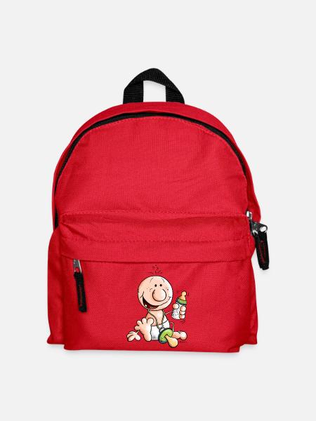 Glückliches Baby - Kinder Rucksack - Rot
