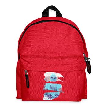 Il neige - Sac à dos Enfant - rouge - Devant