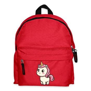 Fairytale unicorn, legendary fantasy animal - Kids' Backpack - red - Front
