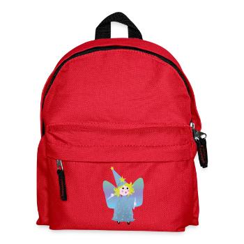 Little Fairy Magician with Stars - Kids' Backpack - red - Front