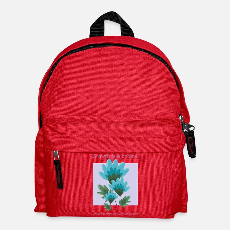 La croissance est un choix - Sac à dos Enfant - rouge