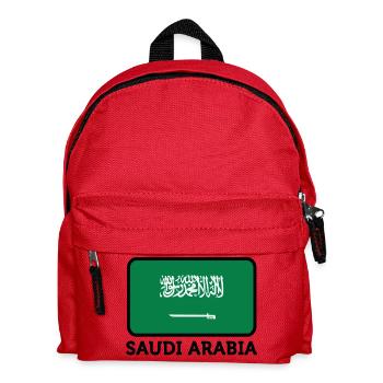 Drapeau national d'Arabie Saoudite - Sac à dos Enfant - rouge - Devant