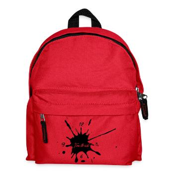 Time to ride - Kinder Rucksack - Rot - Vorne