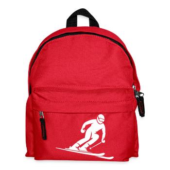 Skieurs - Sac à dos Enfant - rouge - Devant