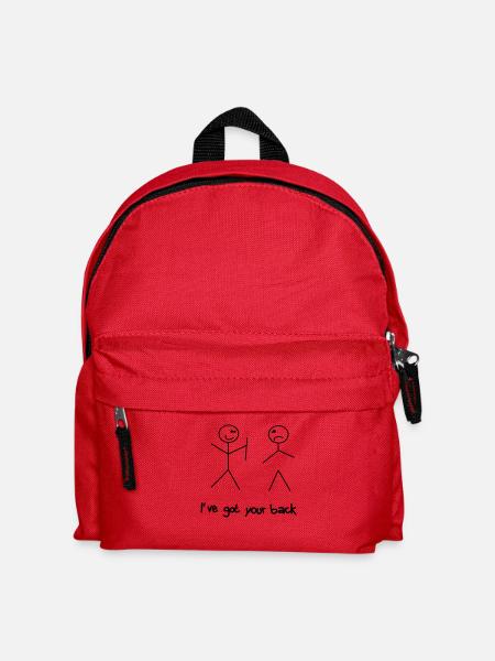 Got your back - Kinder Rucksack - Rot