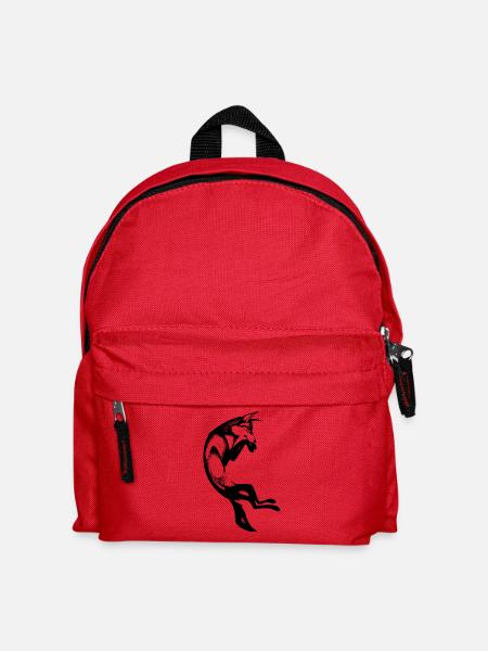 Kojote - Kinder Rucksack - Rot