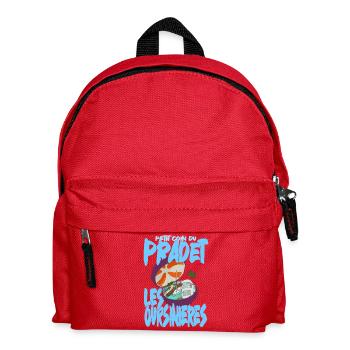 Port des Oursinières, Pradet, Var - Kids' Backpack - red - Front