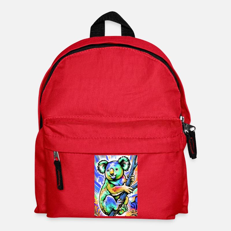 Koala - Sac à dos Enfant - rouge