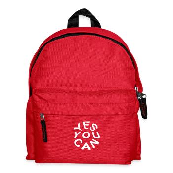 Yes you can - Sac à dos Enfant - rouge - Devant