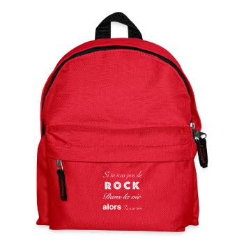 Rock - Sac à dos Enfant - rouge - Devant