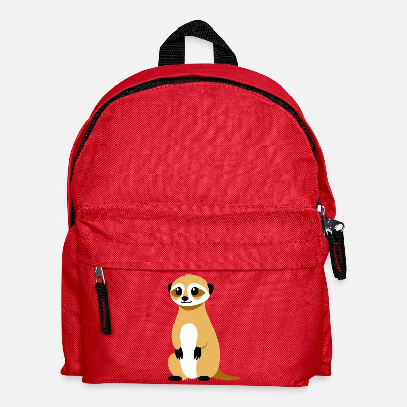 Suricate - Sac à dos Enfant - rouge