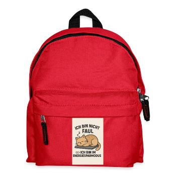 Sleep - Kids' Backpack - red - Front