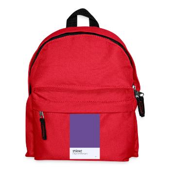 Stärke entsteht im Widerstand Poster - Kinder Rucksack - Rot - Vorne