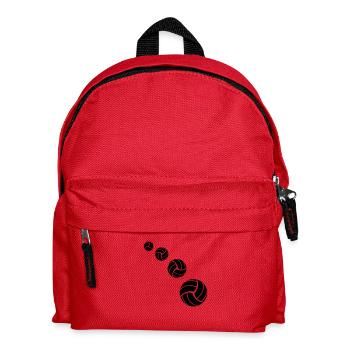 Volleyball Pattern - Sac à dos Enfant - rouge - Devant