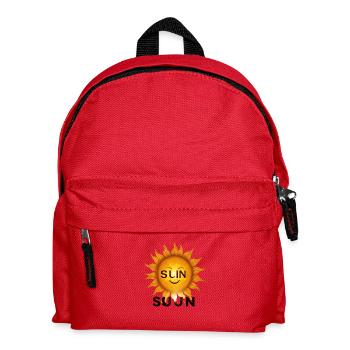 Sun - Kids' Backpack - red - Front