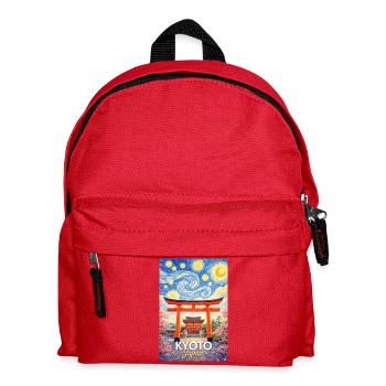 Kyoto Japan - Kids' Backpack - red - Front