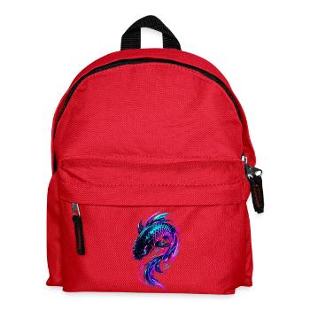 Flux de Koi Néon - Sac à dos Enfant - rouge - Devant