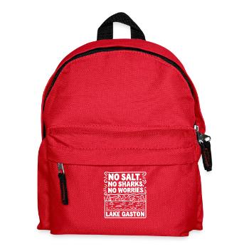 Tranquility on Lake Gaston - Kids' Backpack - red - Front