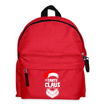 Santa Claus Aunt Claus Christmas - Kids' Backpack - red - Front