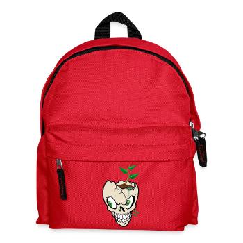 Growing Skull Sprout - Kids' Backpack - red - Front