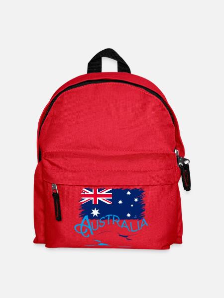 Australien - Kinder Rucksack - Rot