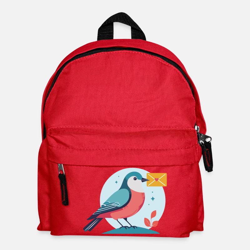 Brief für Sie - Kinder Rucksack - Rot