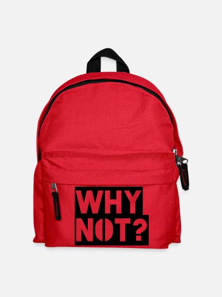 Why Not - Kinder Rucksack - Rot
