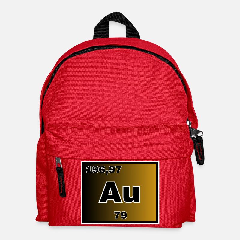 Gold - Kinder Rucksack - Rot