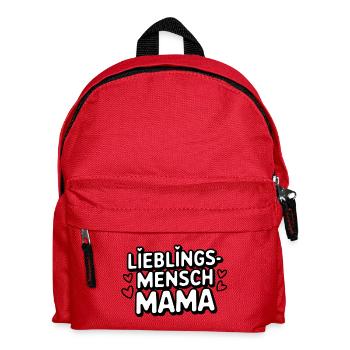 Maman : Ma personne préférée - Sac à dos Enfant - rouge - Devant