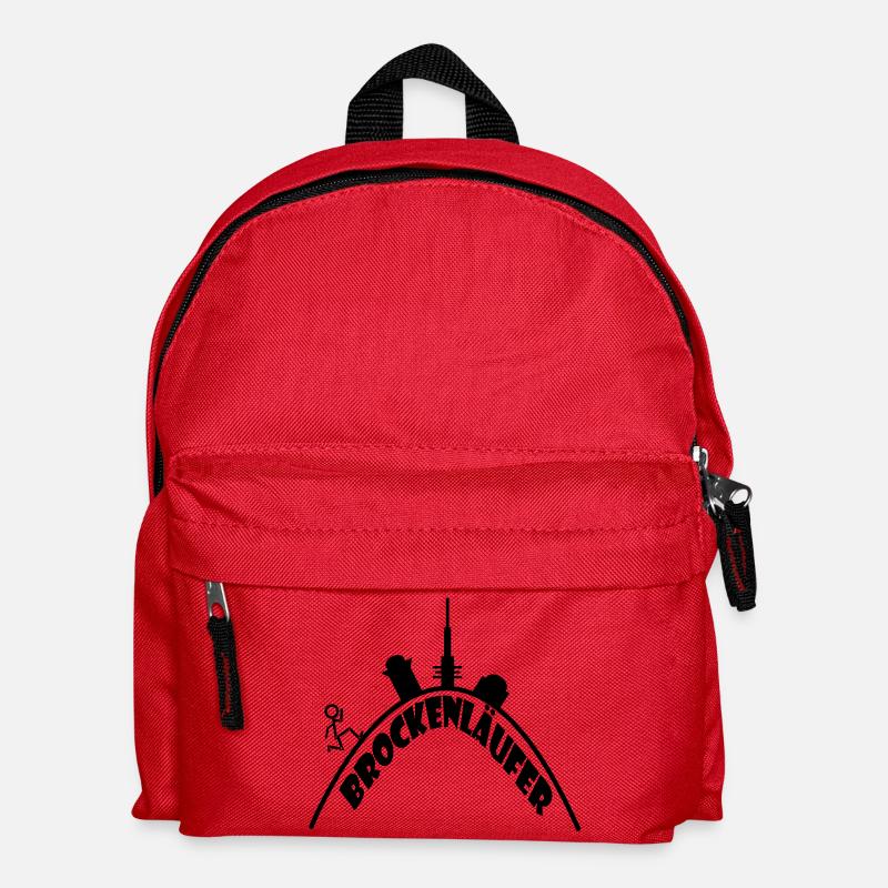 Brockenlauf - Kinder Rucksack - Rot