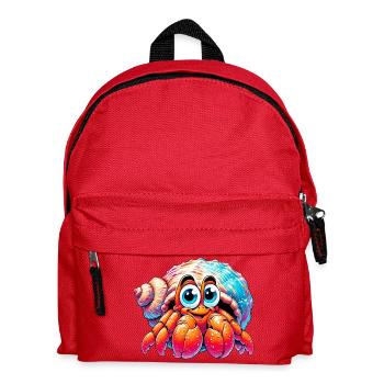 Bernard-l'ermite - Sac à dos Enfant - rouge - Devant