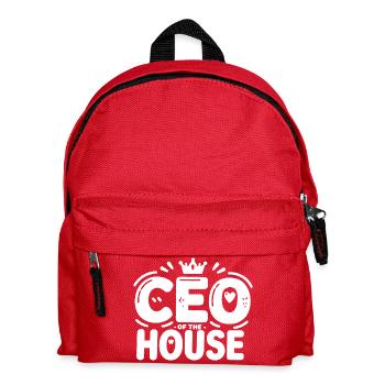 CEO of the House - Kids' Backpack - red - Front