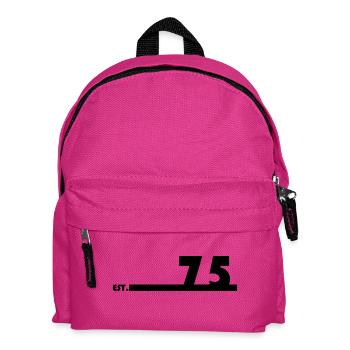 75_Black_Bauhaus93 - Kinder Rucksack - Fuchsia - Vorne
